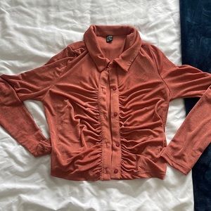 BRAND NEW. Pink blouse. Size S